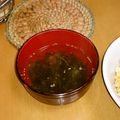 ma:9's cooksnap of when they made 即席☆とろろ昆布と梅干しのお吸い物.