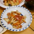 ma:9's cooksnap of when they made お弁当に☆ﾁｸﾜとﾍﾞｰｺﾝ炒め.