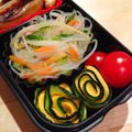 たけむーゆんた's cooksnap of when they made お弁当に♪くるくるズッキーニ.