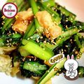 osuco's cooksnap of when they made 7分★小松菜の炒め煮★.
