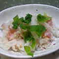 HappyMd's cooksnap of when they made 帆立風味♪水菜と大根のサラダ.