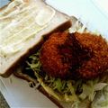 ●これなんだ●'s cooksnap of when they made コロッケサンド.