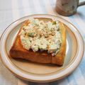 バカリャウ's cooksnap of when they made 焼き鮭とアボカドのタルタルサンド.