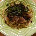 せつみか's cooksnap of when they made 簡単！ネギトロパスタ♥.