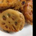あまぽちゃ's cooksnap of when they made シャキ旨♪レンコン鶏つくねのはさみ焼き.