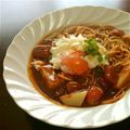 公c5's cooksnap of when they made 余ったカレーでパスタ。.