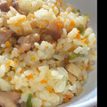yukihooo's cooksnap of when they made かしわごはん（炊き込み風混ぜご飯）.