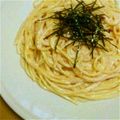 max4995's cooksnap of when they made ＊我が家の明太子スパ☆マヨ柚子風味＊.