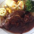 ワンダーデバイス's cooksnap of when they made 牛スネ肉とプルーンのほろほろ煮込み✿.