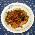 ふ～ご's cooksnap of when they made なすと豚肉のオイスターマヨ炒め.