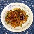 ふ～ご's cooksnap of when they made なすと豚肉のオイスターマヨ炒め.