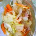 いーゆー's cooksnap of when they made ✿あっさり白菜のレンジdeほっとサラダ✿.