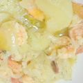 kawamin's cooksnap of when they made ニンニク香る海老とじゃが芋のアヒージョ.