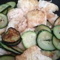 Yooboo's cooksnap of when they made 電子レンジで時短ズッキーニと豆腐炒め.