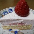 くぅmama's cooksnap of when they made いちごのムースケーキ.