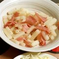 菜ァちゃん's cooksnap of when they made 大根とベーコンのごま油炒め.