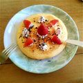 アイリスナガヤマ's cooksnap of when they made コツはひとつだけ！ぶ厚いホットケーキ♡.