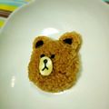 こいずみもえ's cooksnap of when they made お花見デコおにぎり（ブラウン編）.