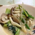koodo's cooksnap of when they made 簡単 ほうれん草の塩麹炒め.
