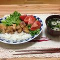 遠野きな's cooksnap of when they made めちゃうま☆簡単鶏もも肉のどんぶり.