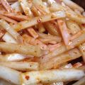 ４番目's cooksnap of when they made 即席キムチ大根.