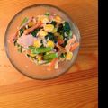 rieko9's cooksnap of when they made 小松菜と人参のツナマヨサラダ.