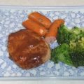 きらり流れ星's cooksnap of when they made ソースが人気♡煮込みハンバーグ.