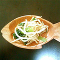けごご's cooksnap of when they made 小松菜ともやしのあえもの.