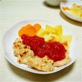 まんちとん's cooksnap of when they made ヘルシー鶏胸肉のトマトソースがけ♪.