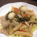 チョキンボ's cooksnap of when they made ☆節約！あんかけ焼きそば☆.