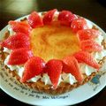 巻介氏's cooksnap of when they made イチゴのチーズタルト.