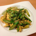gpz900rie's cooksnap of when they made 簡単！アスパラガスの中華風卵とじ.