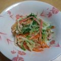 うちひろねこ's cooksnap of when they made 水菜をパッと茹でてめんつゆミゾレ和え♪.