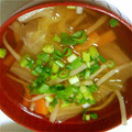 syusyutaro's cooksnap of when they made ☆筍と白菜のしょうゆ仕立ての汁物☆.