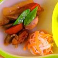 ７０００'s cooksnap of when they made 酸味の少ない☆紅白なます☆少量だけ.