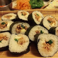dandp's cooksnap of when they made ちょいピリ☆そぼろの海苔巻き.