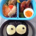 あっぷるシナモン's cooksnap of when they made まっくろくろすけ弁当.