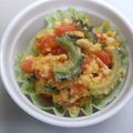 fujifuri's cooksnap of when they made ゴーヤとトマトのマヨ炒め.