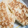 ☆めぇ☆ﾐ's cooksnap of when they made カレーのお供に　簡単ナン.