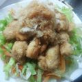せをん's cooksnap of when they made ◆さっぱりサクサク♪おろしチキン竜田◆.