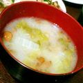 shizuとreo's cooksnap of when they made ダシが効いてて美味しい！なめこの味噌汁.