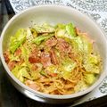 aymikity's cooksnap of when they made ✿コク旨☆チーズ醤油パスタ✿.