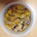 1988．ゆり's cooksnap of when they made 豚肉と大根の煮物.