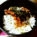 mihosky☆'s cooksnap of when they made 煮きり酒使用♪秋刀魚の蒲焼（缶詰）丼.