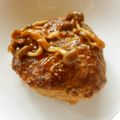 ぽてち２１'s cooksnap of when they made 絶品ハンバーグのきのこソースかけ.