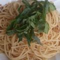 eiri1125's cooksnap of when they made 簡単美味しい！じゃこと大葉の和風パスタ.