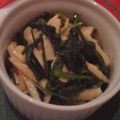 牛くん's cooksnap of when they made 春菊と長いものスピードあえもの.