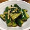 YUKIKI☆'s cooksnap of when they made ＊きゅうりのニンニク漬け＊.
