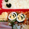 おマサ's cooksnap of when they made うずら卵でカンタンキャラ弁3…ミツバチ.