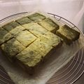 hermione's cooksnap of when they made 小松菜マーブルチーズケーキ.